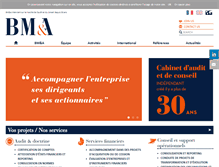 Tablet Screenshot of bma-paris.com